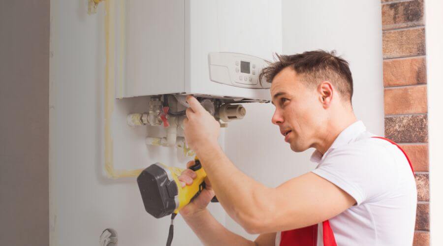 Local tankless water heater installation in Beecher, IL